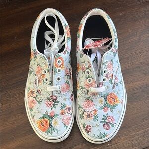 Vans Floral Canvas Sneakers